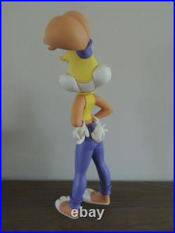 Extremely Rare! Looney Tunes Bugs Bunny Lola Bunny Standing Big Figurine Statue