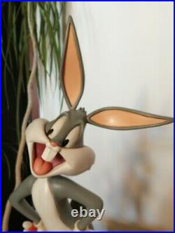 Extremely Rare! Looney Tunes Bugs Bunny Standing Big Figurine Statue