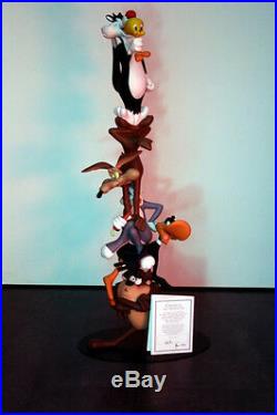 Extremely Rare! Looney Tunes Leblon-Delienne Totem LE of 777 Big Figurine Statue
