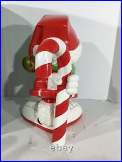 Extremely Rare Looney Tunes Marvin The Martian Big Christmas Figurine Statue IOB