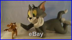 Extremely Rare! TM & Turner Tom & Jerry Gotcha Big Figurine Statue