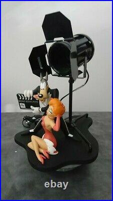 Extremely Rare! Tex Avery & The Girl Avenue of the Stars Big Camera Lamp Statue