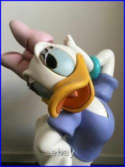 Extremely Rare! Walt Disney Donald Duck Daisy Defenitive Big Figurine Statue