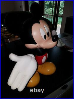 Extremely Rare! Walt Disney Mickey Mouse Definitive Big Figurine Statue