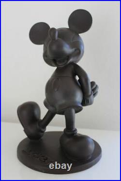 Extremely Rare! Walt Disney Mickey Mouse Standing Big Brown Figurine Statue