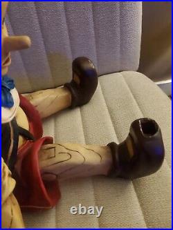 Extremely Rare! Walt Disney Pinocchio Sitting Big Fig Statue