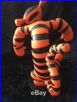 Extremely Rare! Walt Disney Winnie The Pooh Tigger Dancing Figurine Big Statue