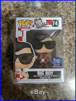 Funko Pop! Bob's Big Boy WithSunglasses #74 Rare Hollywood Exclusive WithProtector