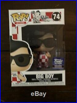 Funko Pop Hollywood HQ Exclusive 2019 Big Boy withSunglasses In Hand Sold Out Rare