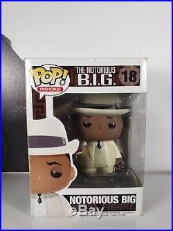 Funko Pop! Notorious BIG #18 White Suit Retired RARE
