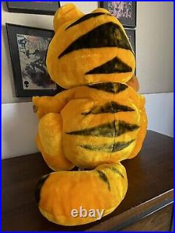 Garfield Teddy Bear BIG Plush 30x24 Rare