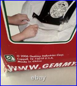 Gemmy Christmas Lighthouse Inflatable Airblown Snowman Rotating Beacon Rare