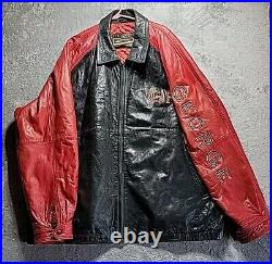 George Foreman Signature Collection GENUINE Leather Jacket RARE 4XT BOXING GREAT