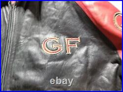 George Foreman Signature Collection GENUINE Leather Jacket RARE 4XT BOXING GREAT