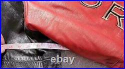 George Foreman Signature Collection GENUINE Leather Jacket RARE 4XT BOXING GREAT