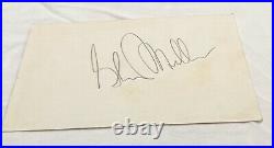 Glenn Miller Signature, big band vintage autograph authentic Rare Cafe Rouge