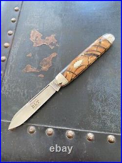 Great Eastern Cutlery Knife DLT 54 Big Jack Cross Cut RARE UNXLD- GEC NIT