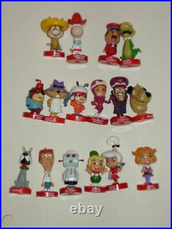 Hanna Barbera 2 PVC 16 Total Figures by BIG HEAD CO. RARE from Japan