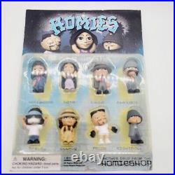 Homies Big Headz 2 Series 1 pack of 8 Rare