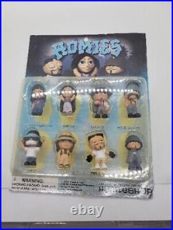 Homies Big Headz 2 Series 1 pack of 8 Rare