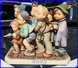 Hummel Adventure Bound #347 figurine 1957 Rare Goebel