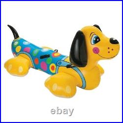 Intex The Wet Set Inflatable Big Puppy Dog Ride On 56556 Very Rare Collectable