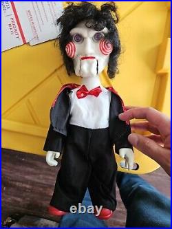 Jigsaw Billy Doll From Saw Knockoff Rare! With Sound