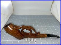 Judd's UNSMOKED RARE 1 of a Kind BIG Comoy's Olympic Straight Grain Pipe UNIQUE