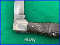 Kabar 1923-1937 Union Cut Co. Pre- War Super Rare Big Hunter Bone Rare Knife