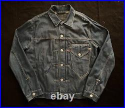 LEVI'S RED Collection TYPE 1 Jacket XL Big Pockets & Buttons RARE Trucker Dark i