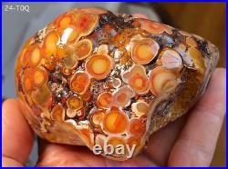 Laguna Lace Agate BIG 1.2 lbs! New Discovery Insane Rare Botryoidal Matrix