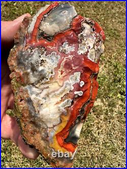 Large Natural Rare Kentucky Agate Rough from Estill County