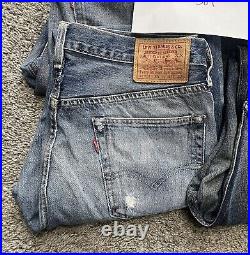 Levis Vintage Clothing Collection Lot of 7 Jeans ALL BIG E LVC Selvedge Rare 501