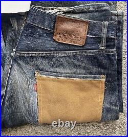 Levis Vintage Clothing Collection Lot of 7 Jeans ALL BIG E LVC Selvedge Rare 501