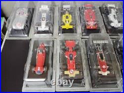 Lot 15 F1 Collection Big Scale 1/24 DeAgostini Mini Car Set F/S Rare from Japan