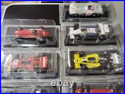 Lot 15 F1 Collection Big Scale 1/24 DeAgostini Mini Car Set F/S Rare from Japan