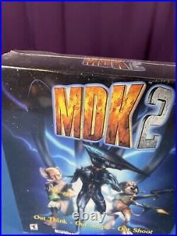 MDK 2 (PC CD-ROM Big Box PC Game) Rare Collectible VINTAGE Authentic NEW SEALED