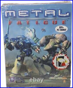 METAL FATIGUE- PC Video Game BIG BOX Rare Collectible NEW SEALED