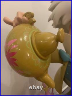 Mad Hatter Big Figure Alice in Wonderland Music Box Disney Antique Rare 7999MN