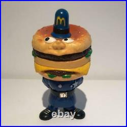 Mcdonald Big Mac Police Figurine Figure Decor Rare Soft Vinyl Rare Collectible