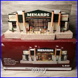 Menards 289-0545 Menards Store with LEDs, Animation & Sound/Box RARE Read Desc