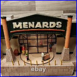 Menards 289-0545 Menards Store with LEDs, Animation & Sound/Box RARE Read Desc