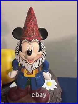 Mickey Mouse big Figure Gardening Mickey. Rare 1 Out Of 500. Art Of Disney