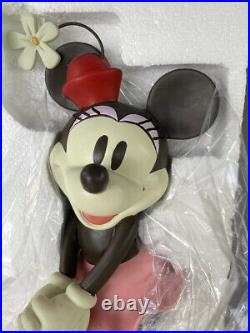 Minnie Mouse Disney Store Resin Big Figure Statue Rare Vintage