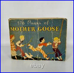 Mother Goose #725 Rare Big Little Book 1934 Vg Whitman See My Other No Res