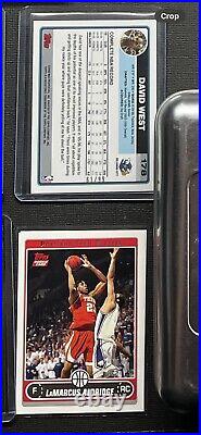 NBA LOT of 17 Cards Autos No. Jersey RARE 2005-06 Topps Big Game Collection Tin