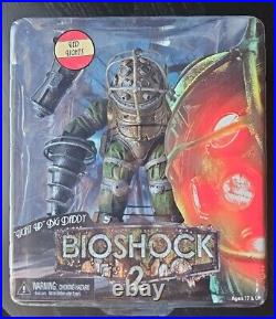 NECA BioShock 2 Light Up Big Daddy 7.5 LED Action Figure NEW SEALED RARE