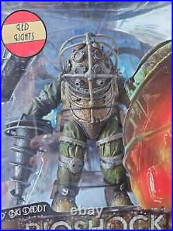 NECA BioShock 2 Light Up Big Daddy 7.5 LED Action Figure NEW SEALED RARE