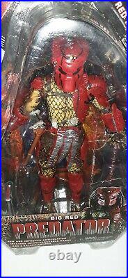 NECA REEL Rare Toys Predator Series 7 Big Red Collectible Action Figure New