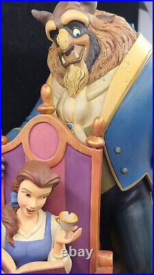 NEW! Disney ParksBELL &The BEAST Big FIGURINE! Wery RARE